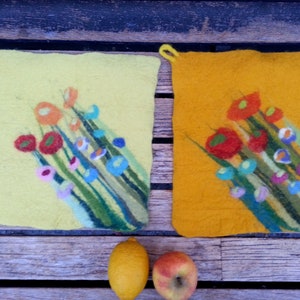 Portavasi, erba e fiori, giallo