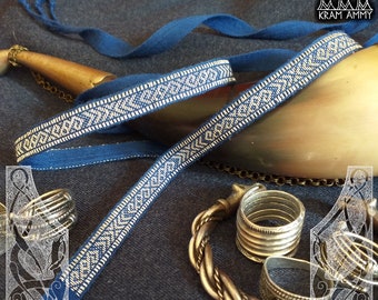 Custom tabletwoven viking braid, pattern from Shestovica