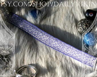 Custom Birka band B9 tabletwoven viking braid
