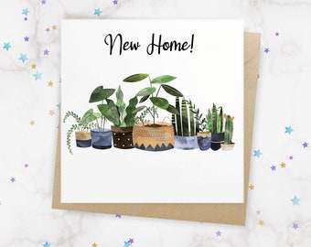 Happy New Home Card, First Home Card