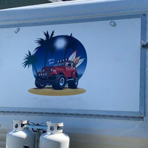 Custom Printed FULL COLOR Vinyl Decals (Die-cut Available) | Outdoor Sign Sticker Logo image 5