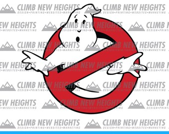 Layered SVG Cartoon Ghost Character Cut File For Cricut, Silhouette, etc | Perfect for Costume, shirt | svg, eps, ai, jpg, png