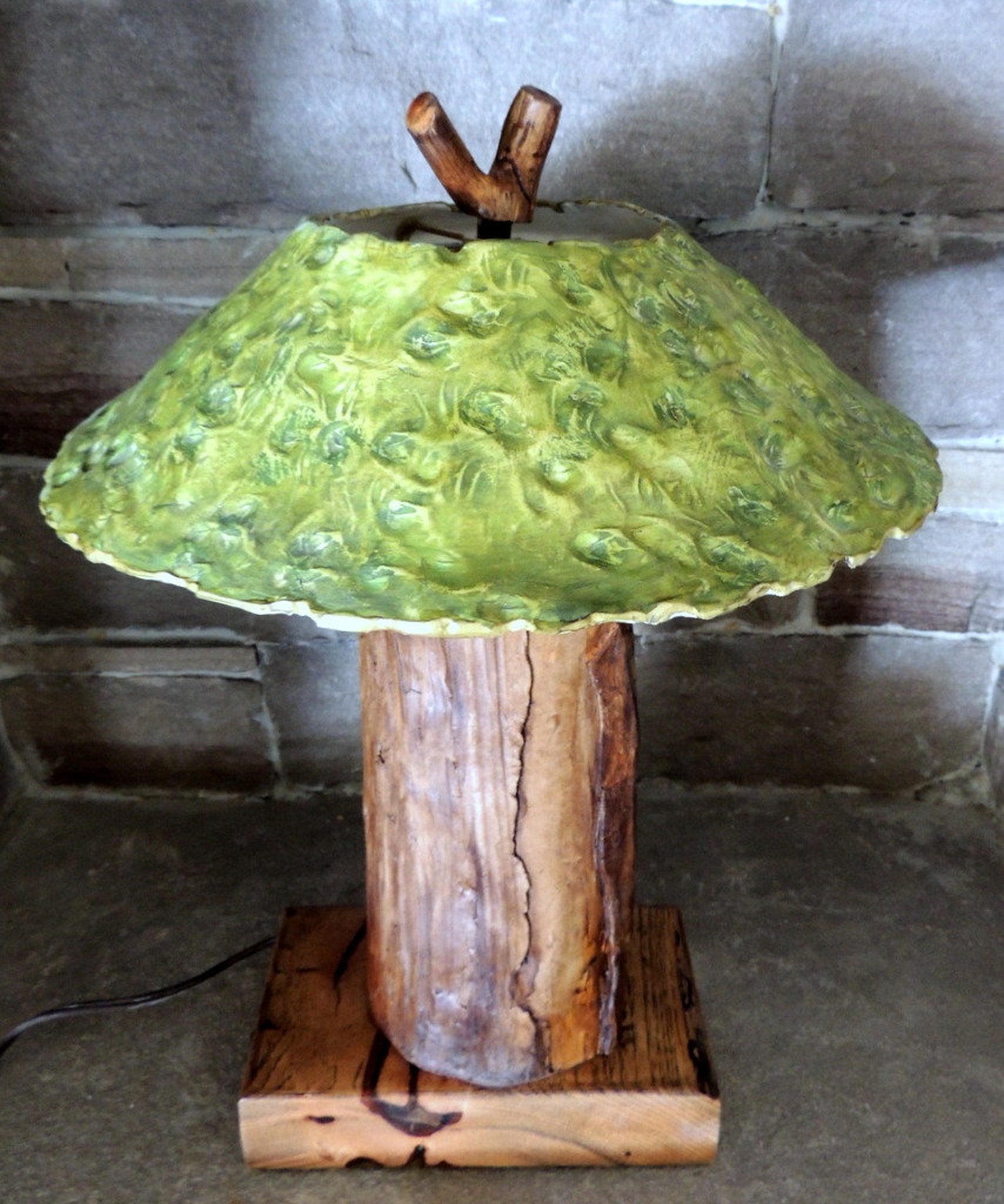 Ceramic Tree Table Lamp Etsy