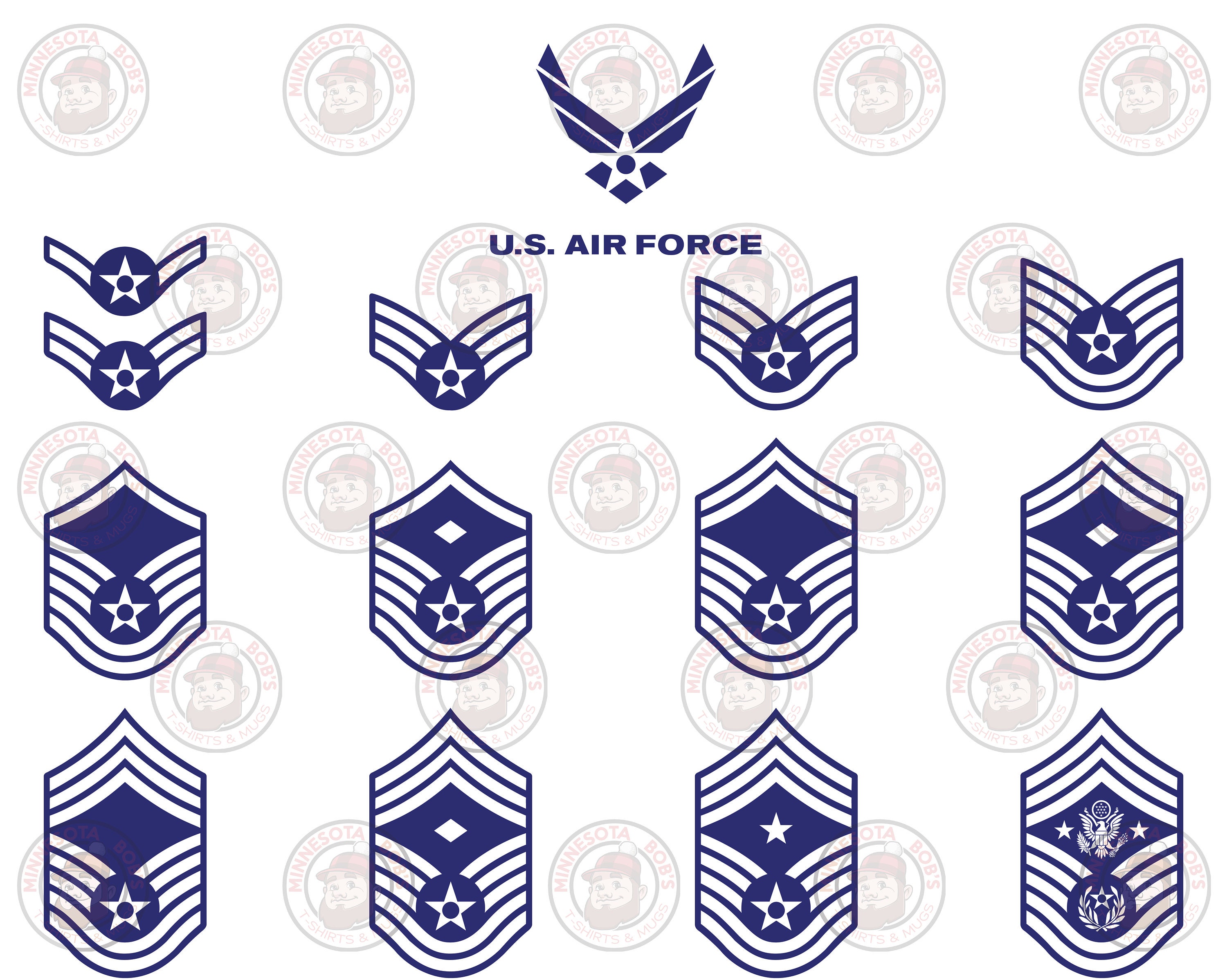 Air Force Rank Structure Enlisted | brebdude.com
