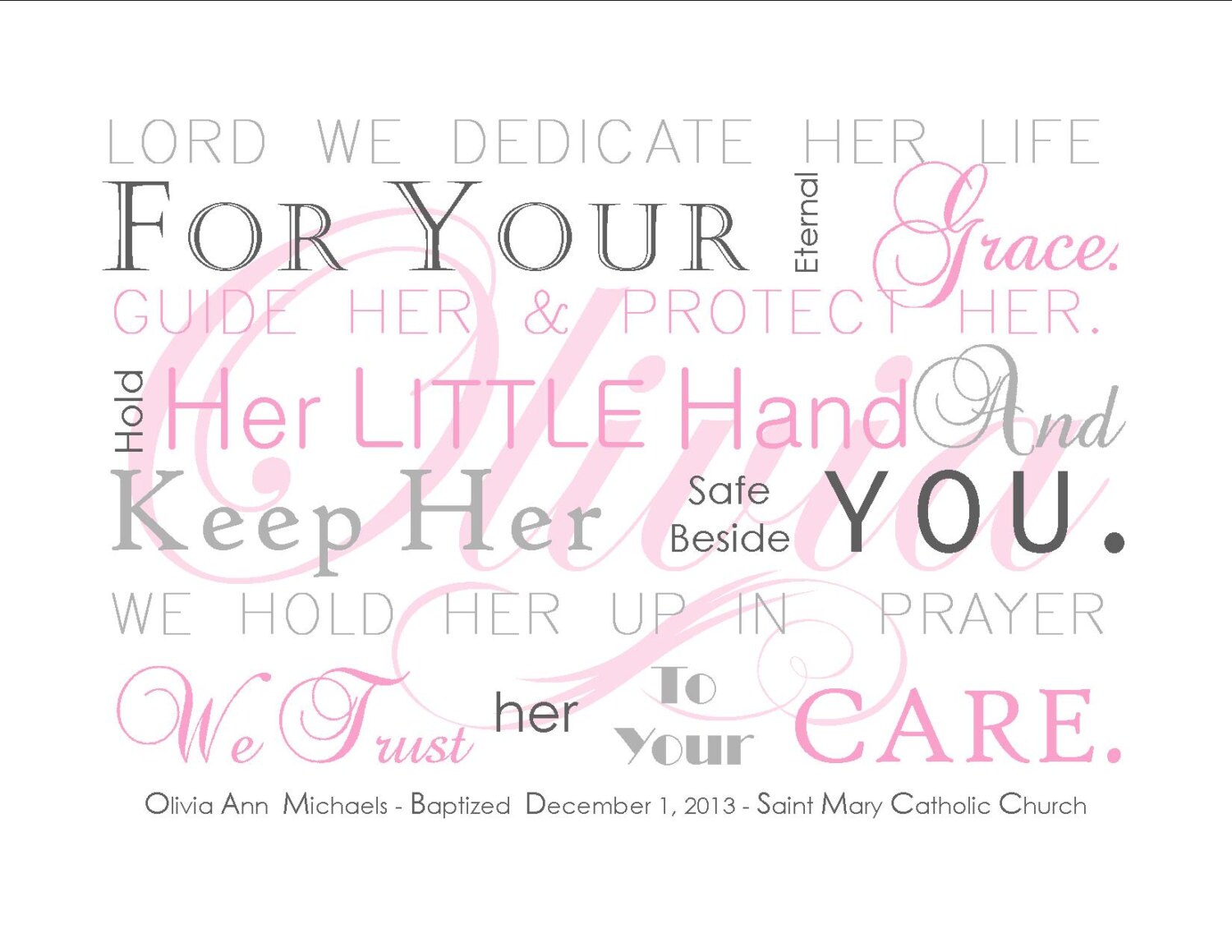Digital File Baptism/christening Gift/nursery Decor Etsy UK