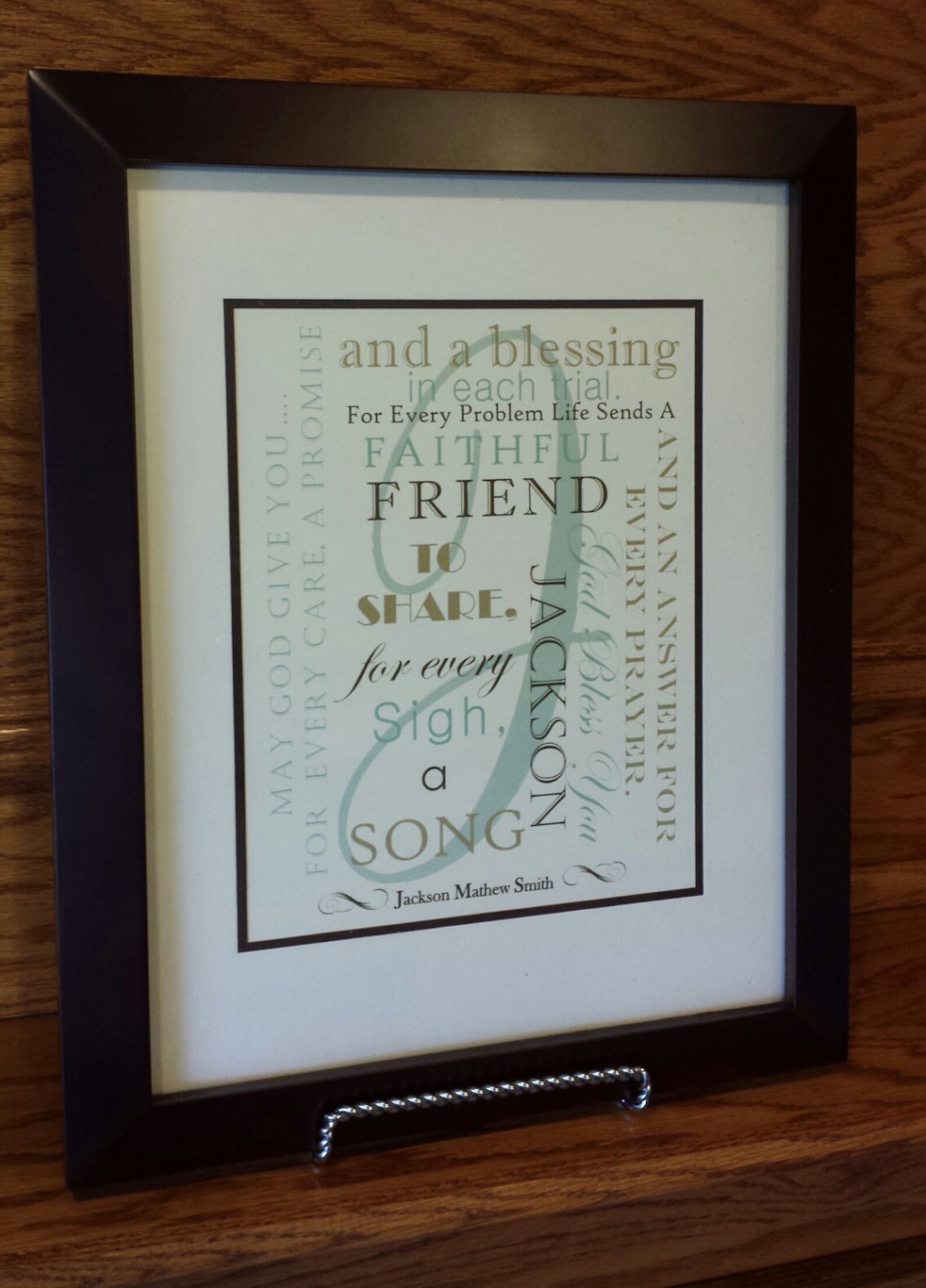 Baptism Gift Gift From Godparents New Baby Religious Gift Personalized