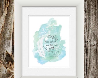 Personalized Memorial Print – Digital Download – In Loving Memory Keepsake – Printable Remembrance Wall Art