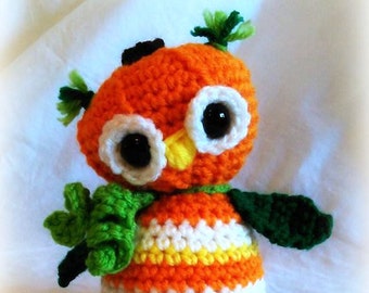 Pumpkin Owl; From the pumpkin patch collection; CROCHET PATTERN PDF