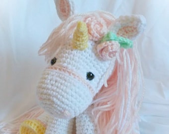 Unicorn; CROCHET PATTERN: PDF