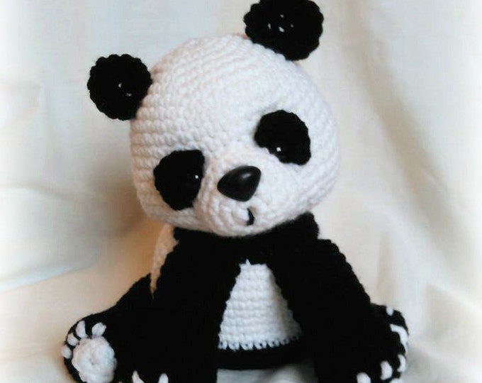 Panda Bear CROCHET PATTERN PDF Etsy