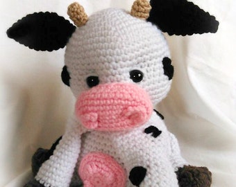 Sweet Cream the Cow; CROCHET PATTERN; PDF