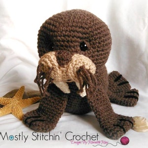 Walrus CROCHET PATTERN; PDF
