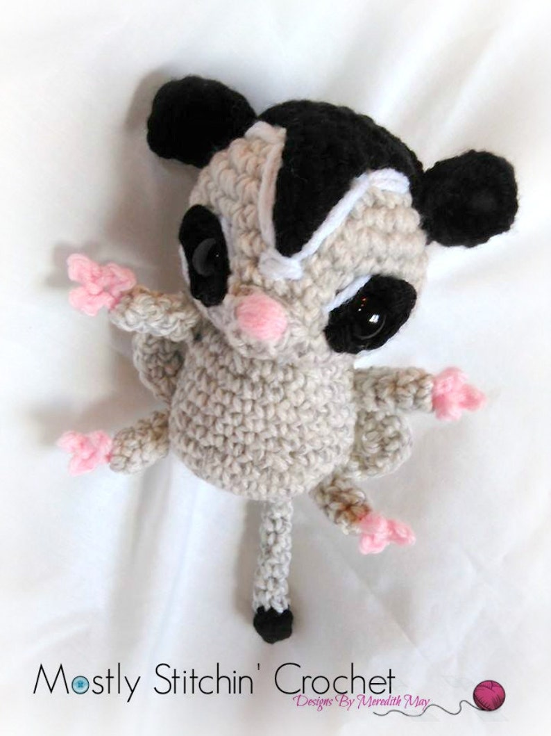 Sugar Glider CROCHET PATTERN PDF image 3