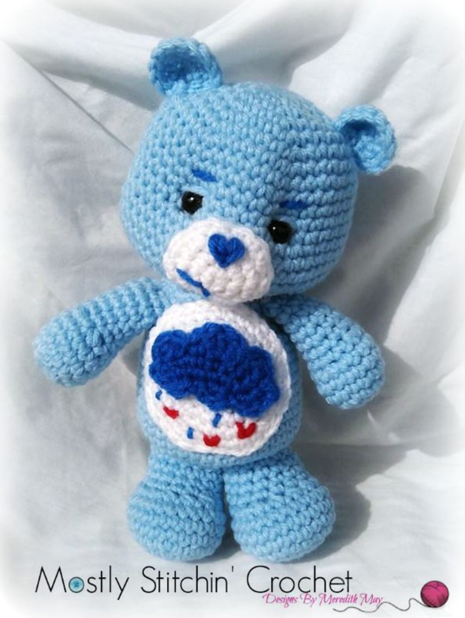 Care Bear Grumpy Bear CROCHET PATTERN PDF Etsy