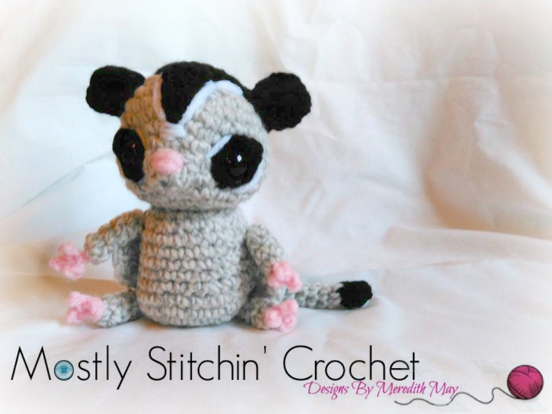 Sugar Glider CROCHET PATTERN PDF image 4