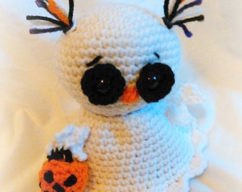 Hoo-ooo a Pumpkin Patch Owl; CROCHET PATTERN; PDF