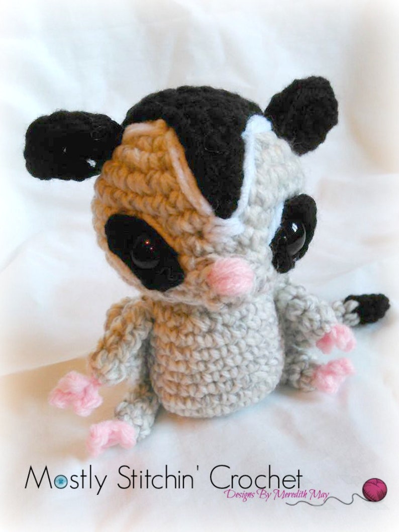 Sugar Glider CROCHET PATTERN PDF image 2