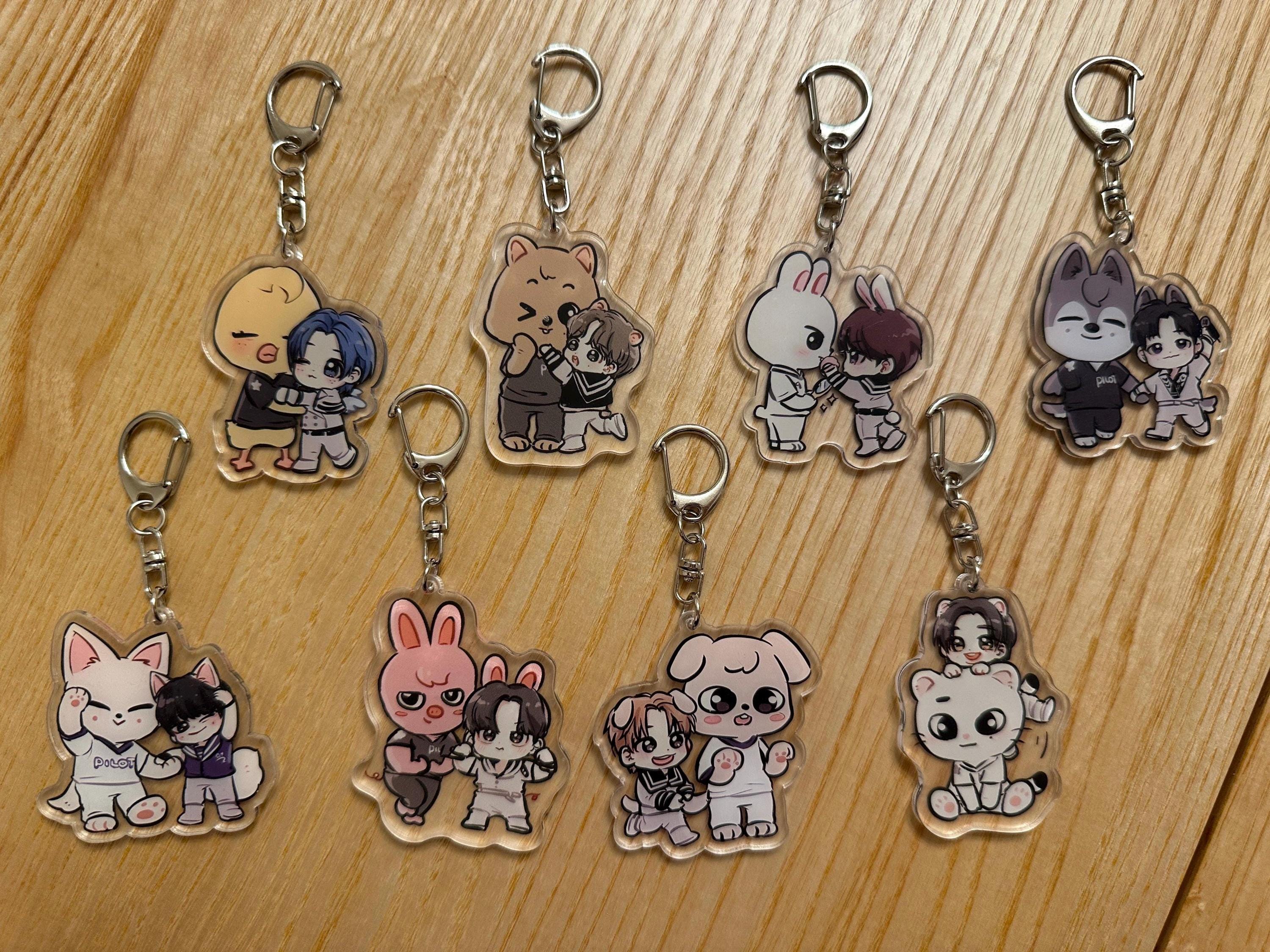 Stray kids skzoo plush keychain - Etsy 日本
