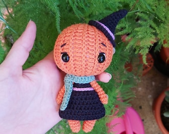 Pumpkie amigurumi Pattern Calabaza - Pumpkin Halloween