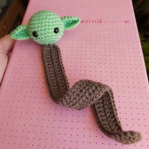Baby Yoda Bookmark PATTERN / amigurumi / crochet / marcapáginas image 3