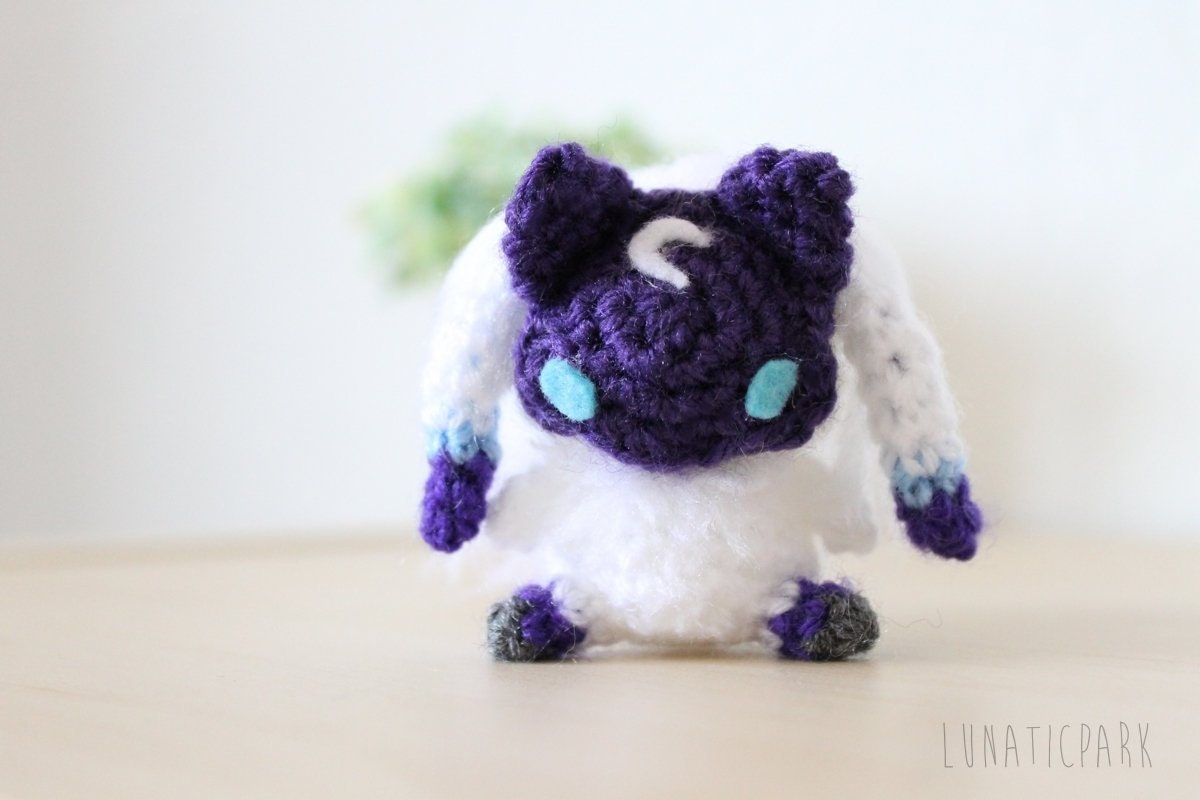 Chibi cute Kindred amigurumi doll character of LOL