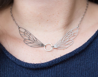 Navi Fairy Necklace inspired by Legend of Zelda video game