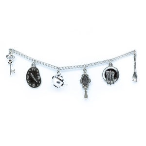 Alice in Wonderland Mad Hatter's Tea Party Charm Bracelet image 3