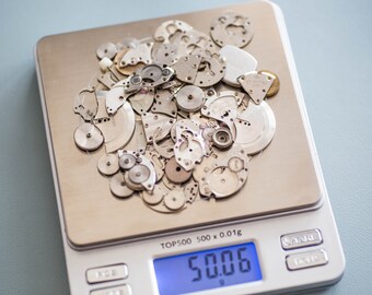 Larger Vintage Watch Parts for Steampunk crafts, spares/repairs, jewellery making (50g or 100g)