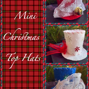 Mini Christmas Hats