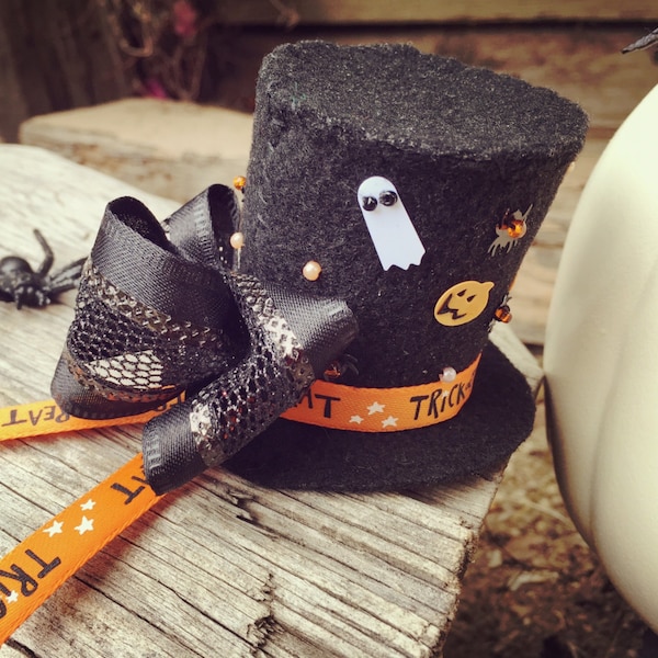 Halloween Top Hat Etsy