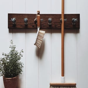 HANDMADE | Wall Mounted Utility Rack | Garage Organizer | Tool Holder image 10
