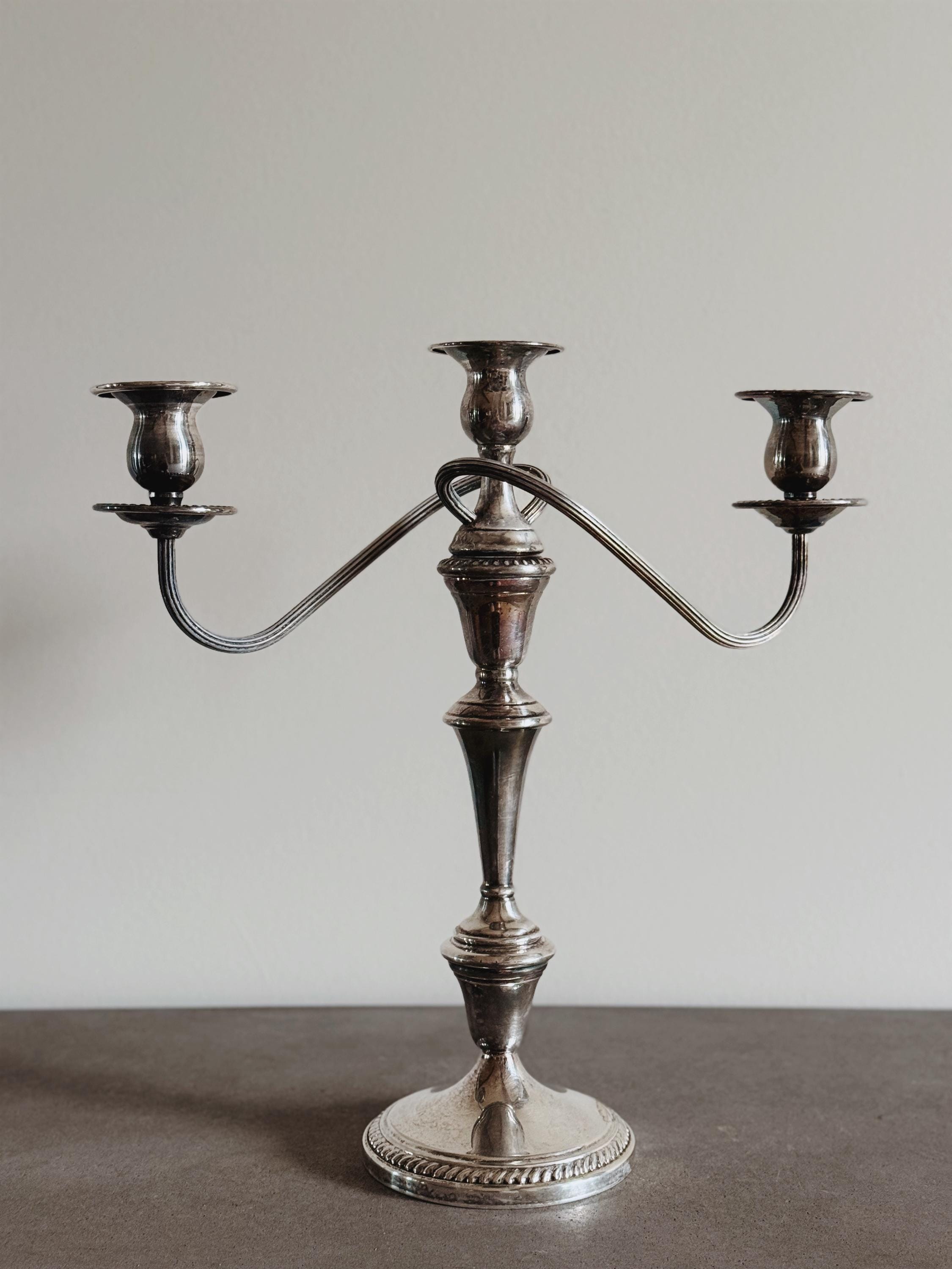 F. B. Rogers Silver Co キャンドルホルダー アンティーク VINTAGE | Multi Arm Candelabra | F.B. Rogers Silver Plated Candle
