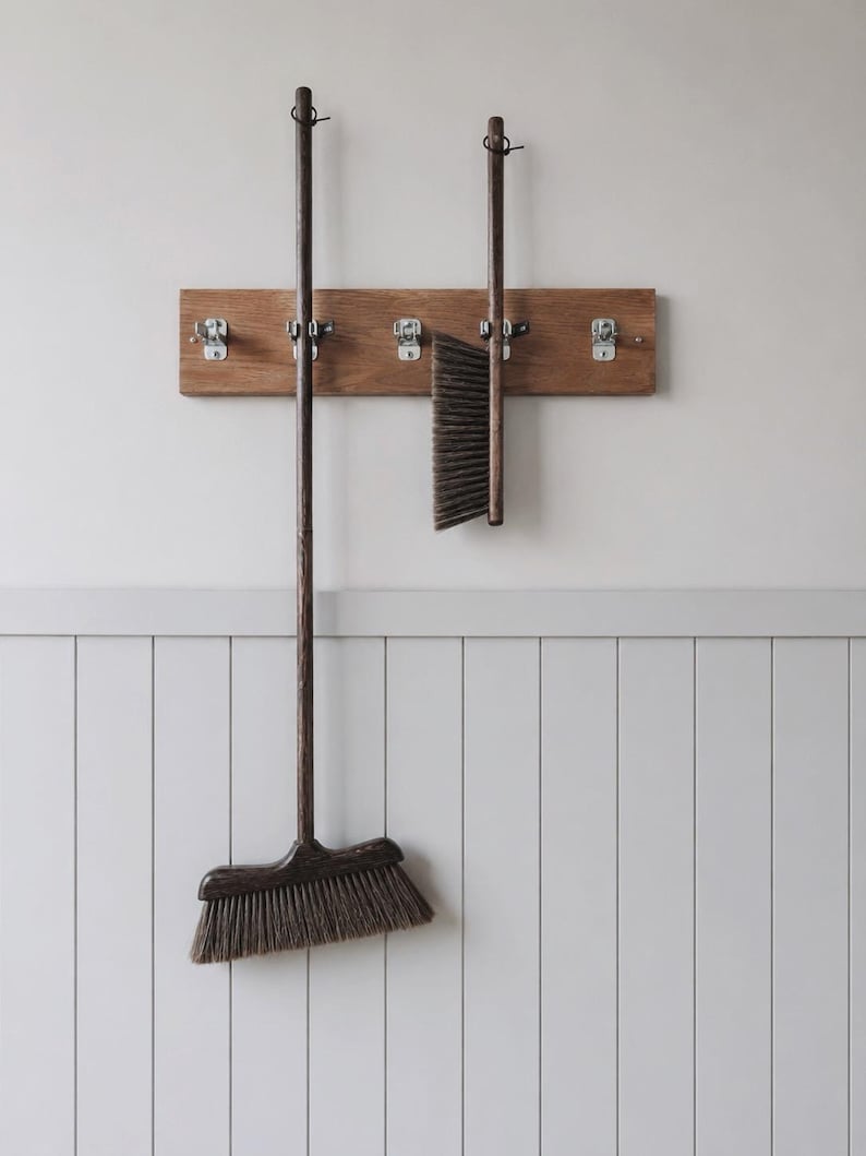 HANDMADE | Wall Mounted Utility Rack | Garage Organizer | Tool Holder image 7
