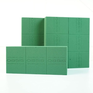 Oasis Floral Foam, 23x11x8 cm, Green, 1 pc