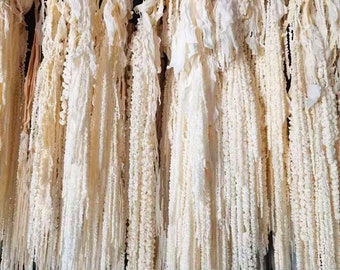 Bleached Hanging Amaranthus - 5-6 Stems / Dried Flowers / Bleached Flowers