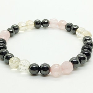 Healing Bracelet, illness recovery 6mm, Magnetic