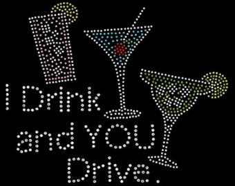 I drink you drive wine t-shirt A6181F