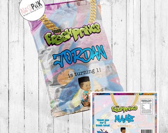 Fresh Prince is One-1st Birthday Chip Bag