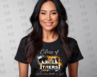 Tigers Class of 2008 - INSTANT DOWNLOAD, MULTIFile, T-shirt Transfer PNG Only