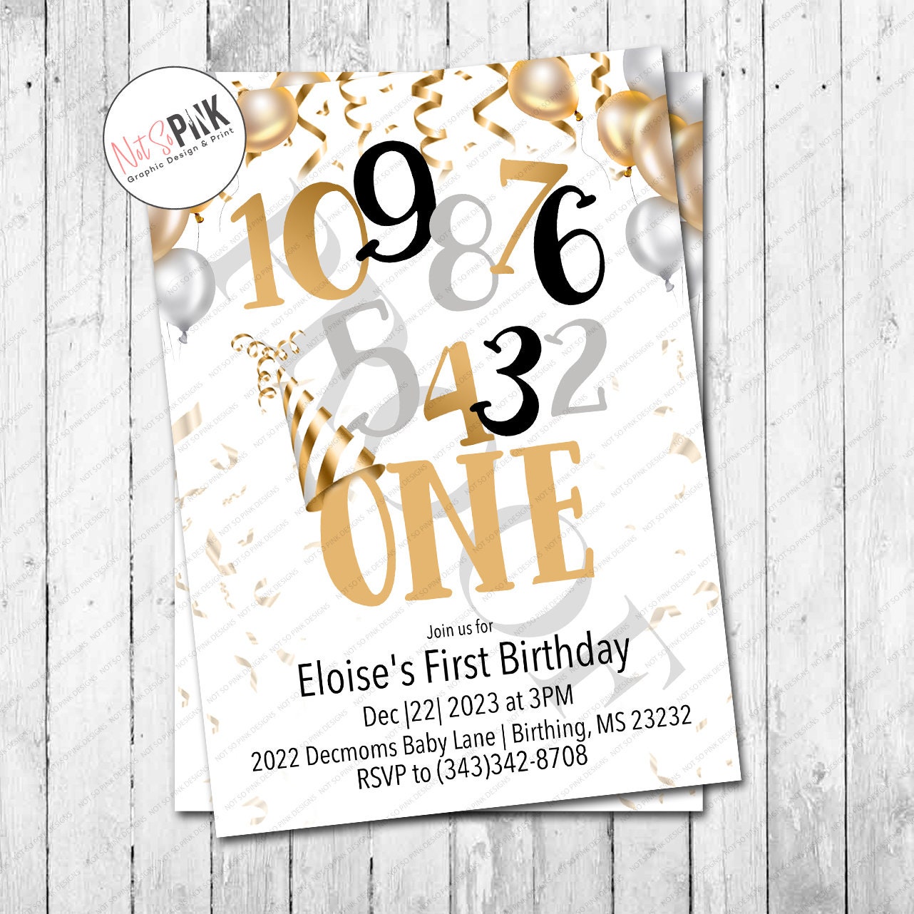 54321 Birthday - Etsy