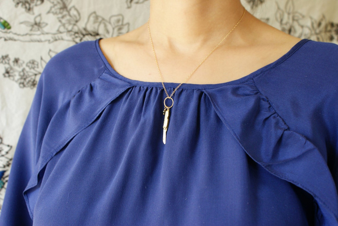 Guilded Pocket Knife Necklace Tiny Gold Pocket Knife Charm Etsy