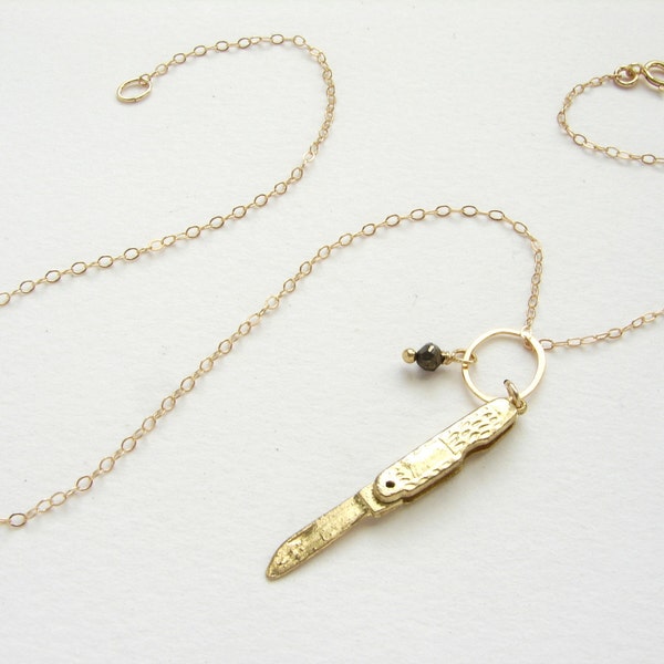 Knife Necklace Etsy