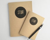 Stuff Notebooks -- A5 Sketch, Note & Create in Style - Set of 2