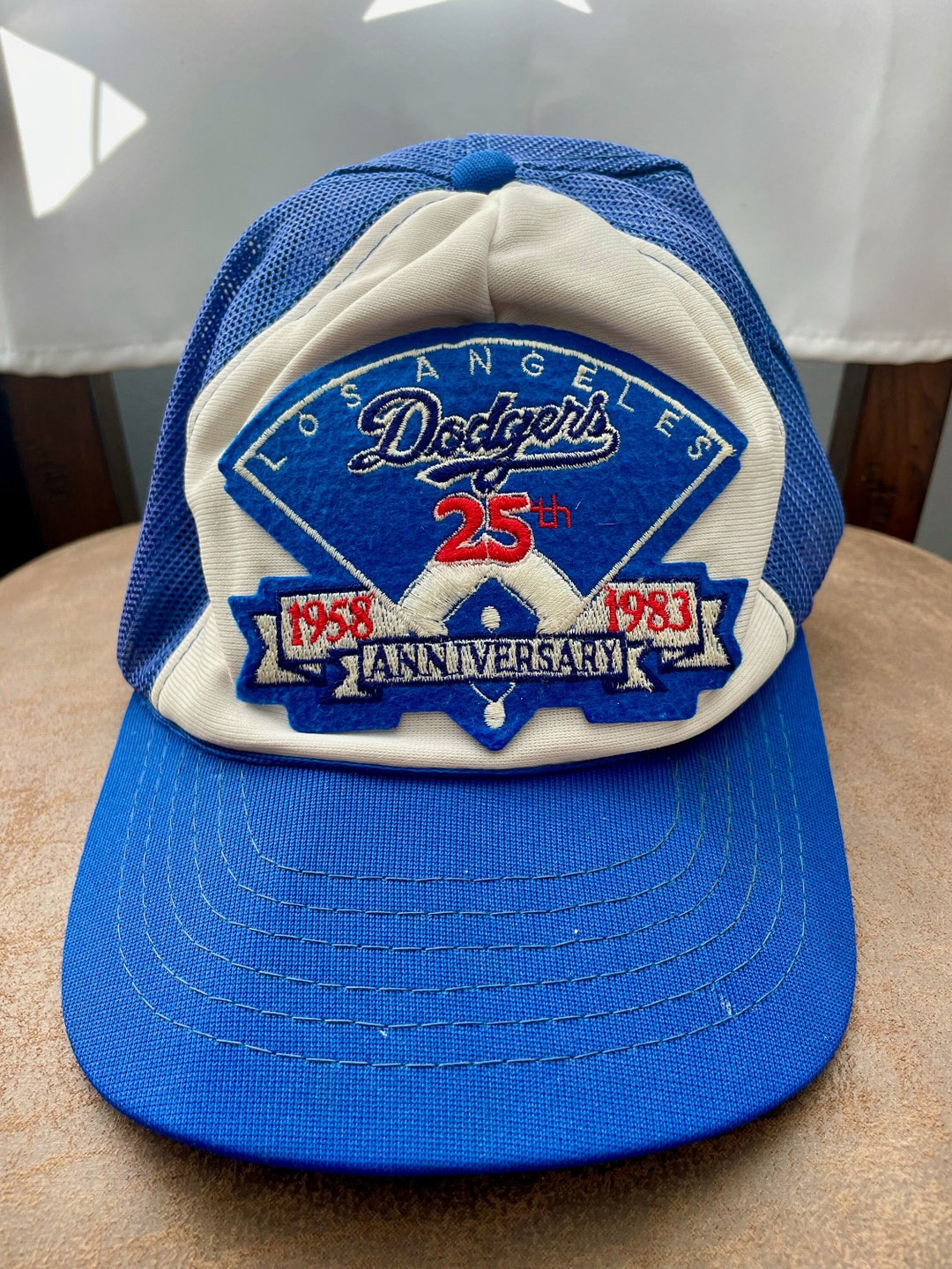 RARE LA Dodgers 25th Anniversity 1983 Snapback Hat Vintage - Etsy