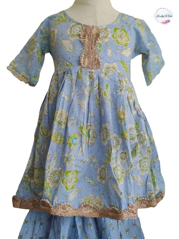 Cotton salwar kameez hotsell for baby girl