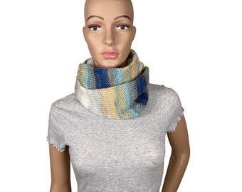 SNUG FIT Neck Warmer Knitted winter scarf Infinity scarf Circle scarf Loop scarf Tube scarf Gift for Her Knit accessories Handmade in UK