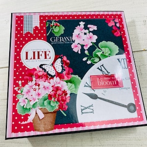 Completed mini album, Friendship mini album, Gardenia theme mini album, Gift for best friend