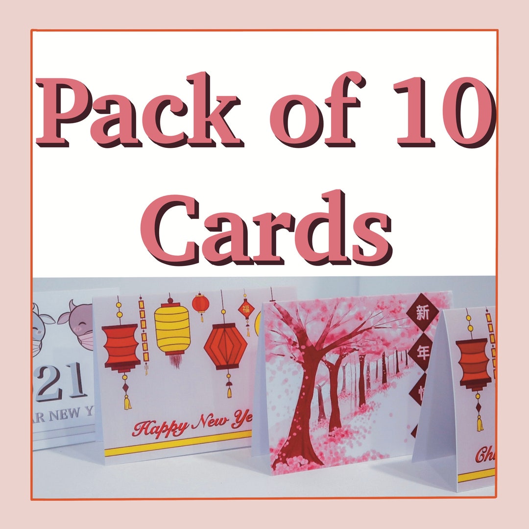 10 Card Pack of Your Choice- Blank Cards- Greeting Cards - Etsy