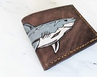 Fish leather wallet | Etsy