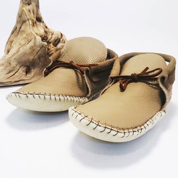 Men's Moccasins - Minimalist Grounding Shoes - Gift for him - Men's summer leather shoes - Handmade